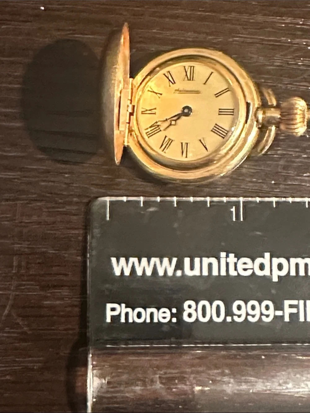 Gold pocket watch, 1900s